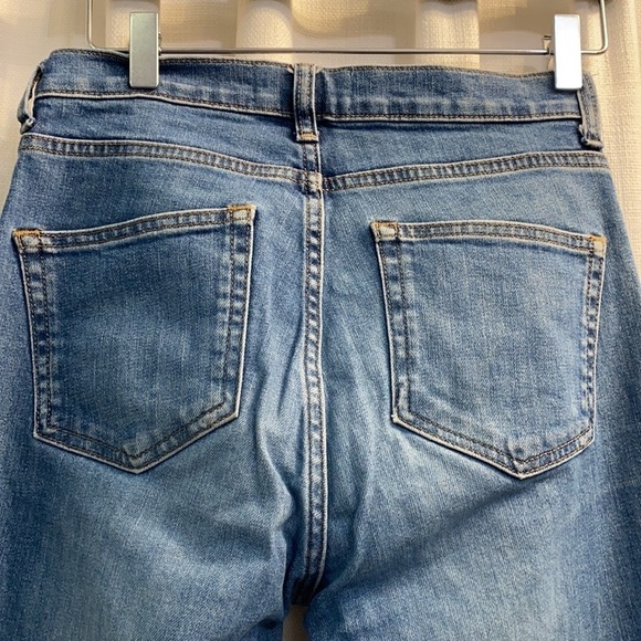 Women’s Everlane Light Blue Denim High Waisted Ankle Jeans Size 26 - Picture 6 of 8